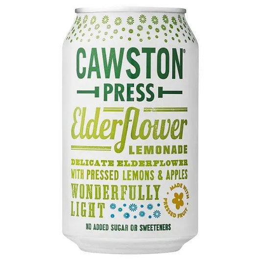 Cawston Press Sparkling Elderflower Lemonade (Case of 24)