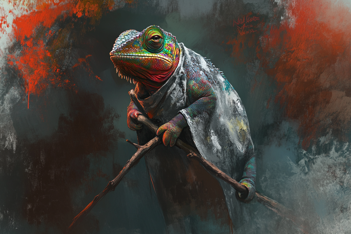 Chameleon's Elegance Blanket