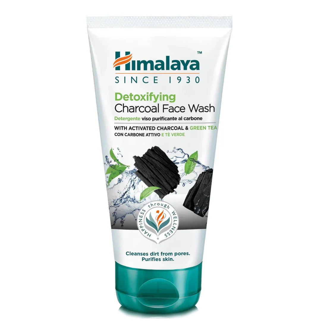 Himalaya Detoxifying Charcoal Face Wash for Deep Pore Cleansing & Oil Control 150 ml/5.07 oz