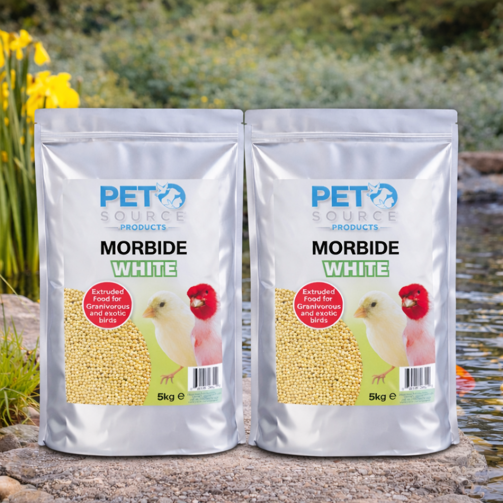 Pet Source Morbide White or Green/Yellow Bundle- 2x 5kg