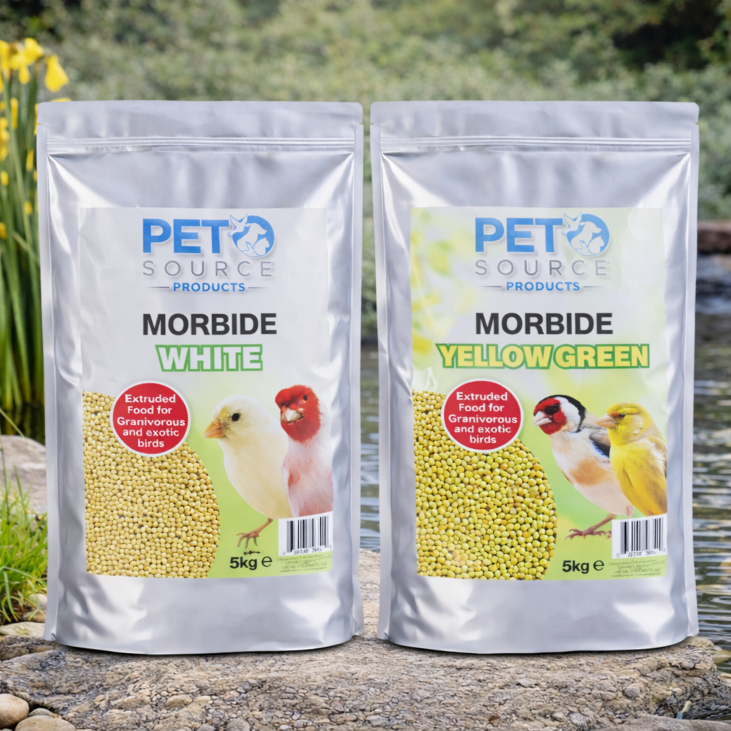 Pet Source Morbide White or Green/Yellow Bundle- 2x 5kg