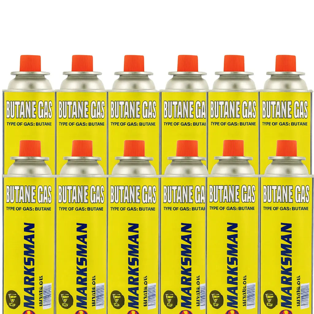 Marksman Butane Gas Stoves Canisters Bottles Camping Cookers Grill Weed Wand