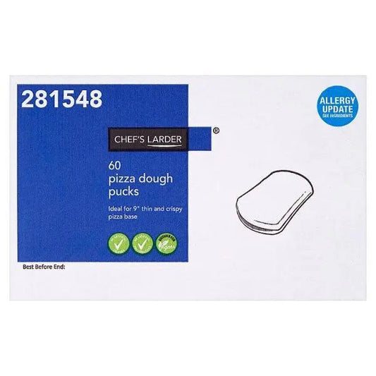 Chefs Larder 60 Pizza Dough Pucks