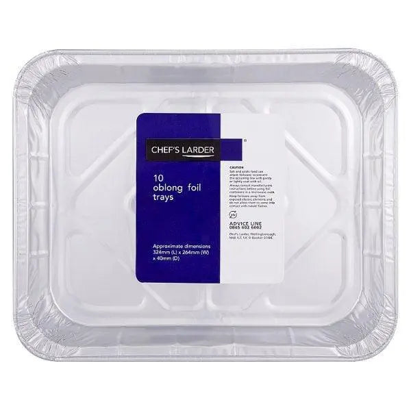 Chefs Larder Foil Trays with Lids