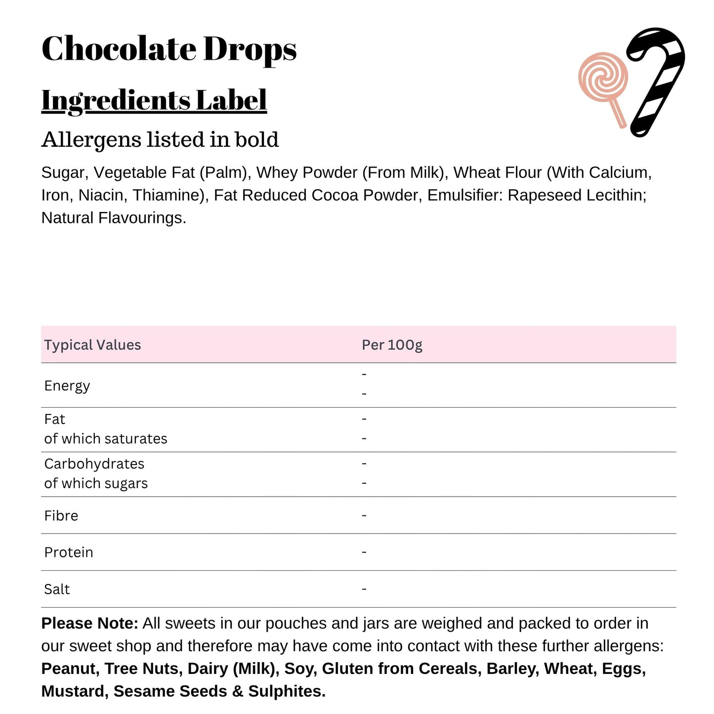 Chocolate Drops