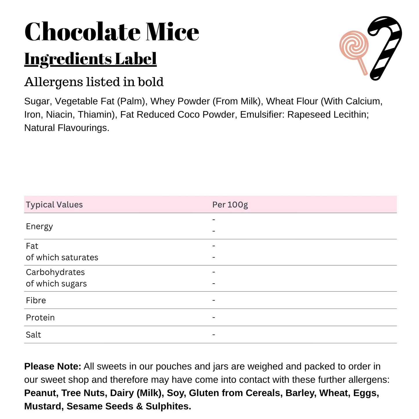 Chocolate Mice