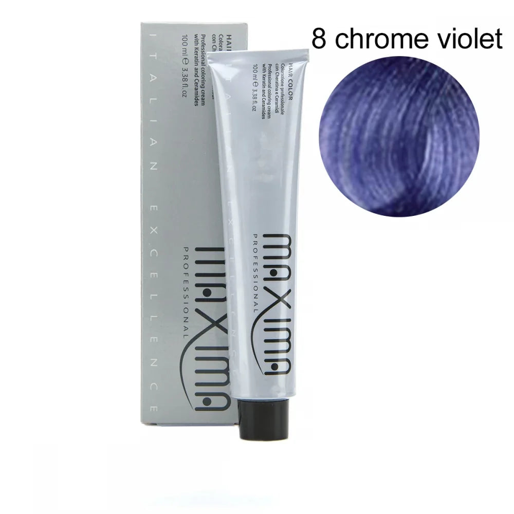 Maxima Metallic Permanent Hair Colour for Vibrant, Long-Lasting Shine 100ml/3.38oz