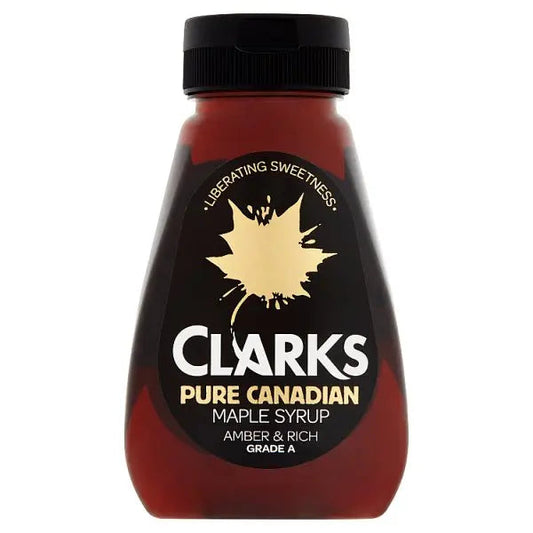 Clarks Pure Canadian Maple Syrup 180ml (Case of 6)