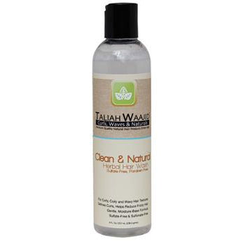 Taliah Waajid Clean & Natural Herbal Hair Wash Purifying & Refreshing for Natural Hair 237ml/8.01 oz