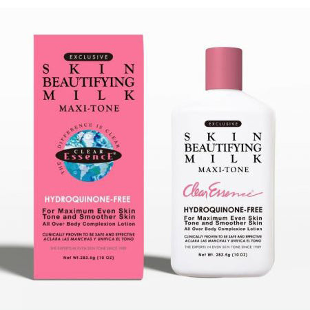 Clear Essence Exclusive Hydroquinone-Free Skin Beautifying Milk for Even Tone & Radiant Complexion 10 oz