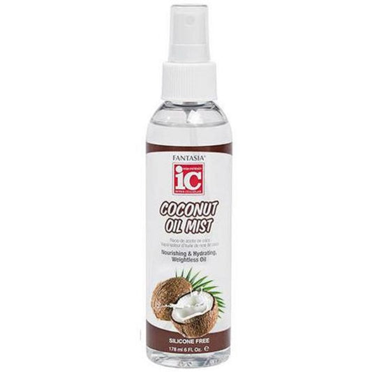 Fantasia IC Coconut Oil Mist: Deep Hydration & Shine for Dry, Damaged Hair 178 ml/6.02 oz