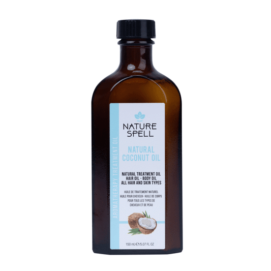 Nature Spell Coconut Treatment Oil Nourishing & Hydrating for Hair & Skin 150ml/5.07 oz