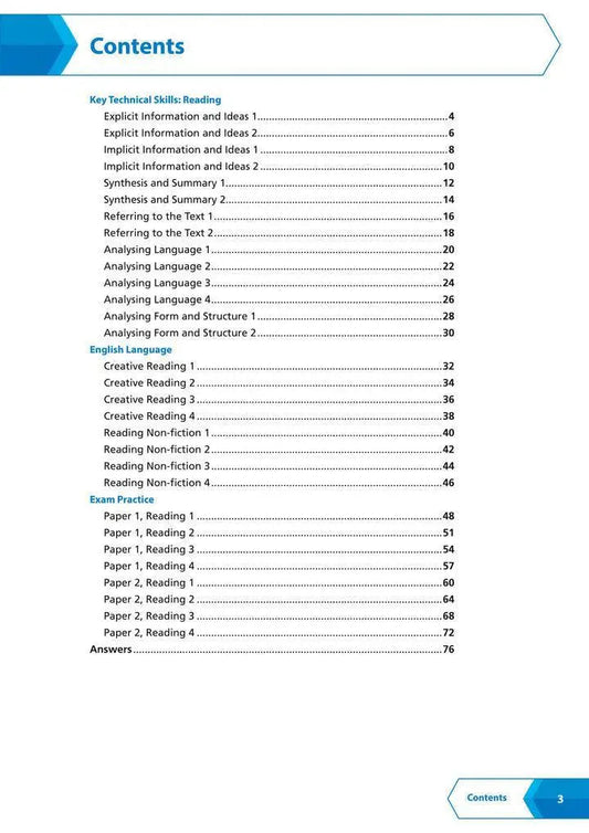 Collins GCSE Grade 9-1 SNAP Revision - AQA GCSE 9-1 English Language Reading (Papers 1 & 2) Workbook