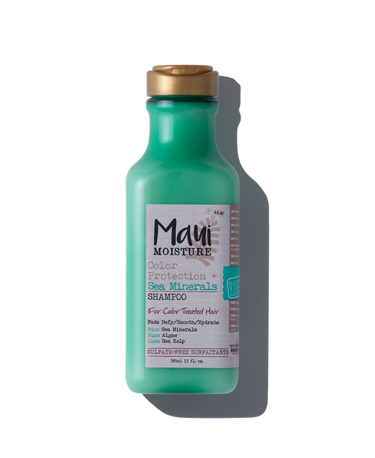 Maui Moisture Color Protection + Sea Minerals Shampoo for Colour-Treated Hair 385ml