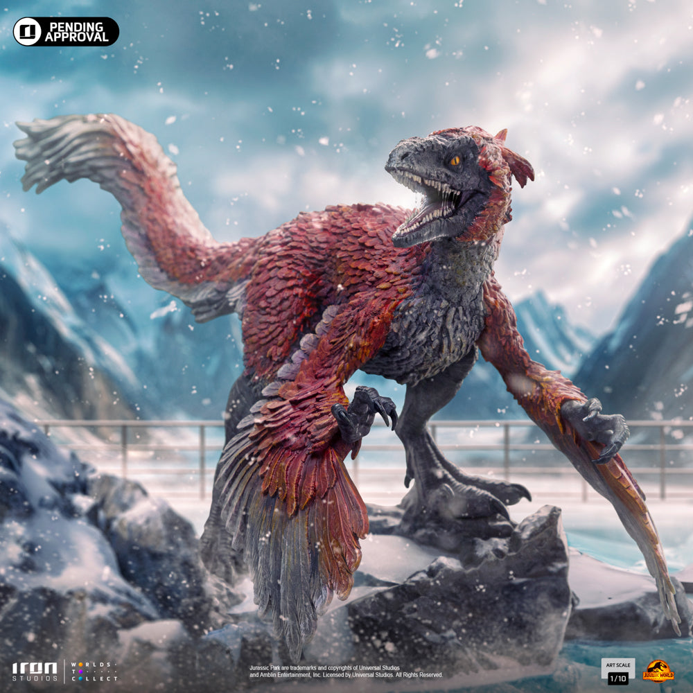 Statue Pyroraptor - Jurassic World: Dominion - Art Scale 1/10 - Iron Studios