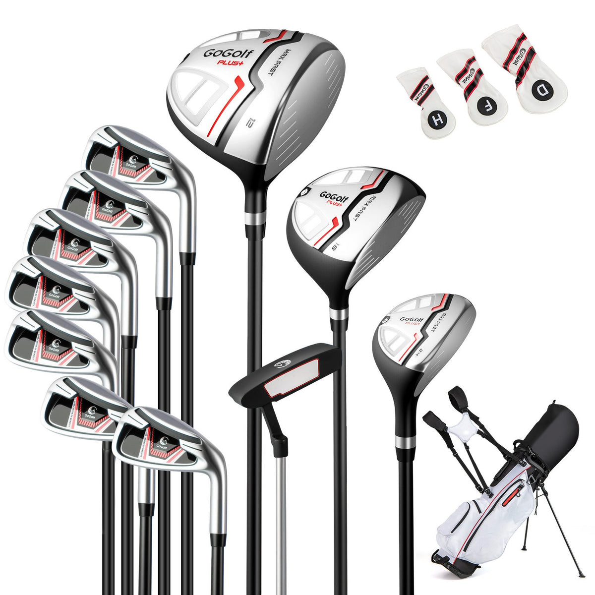 Women's Complete Golf Clubs and Bag Set Right Handed-Green