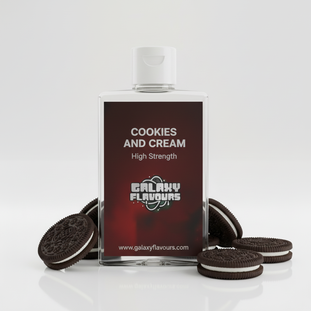 Cookies and Cream Food Flavouring Concentrate – Professional High Strength – 250ml