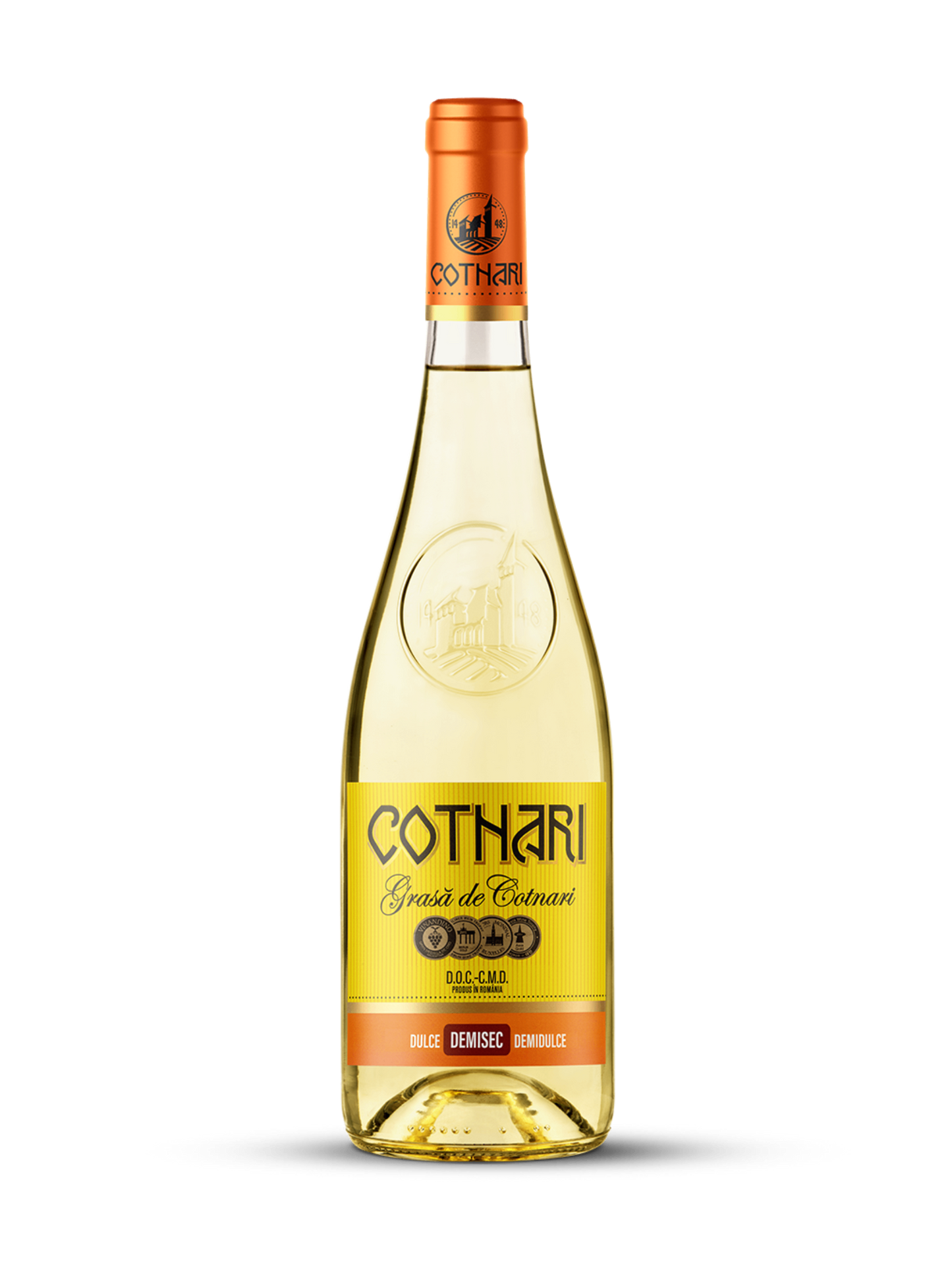 Cotnari Grasa de Cotnari White Wine (Medium Dry)