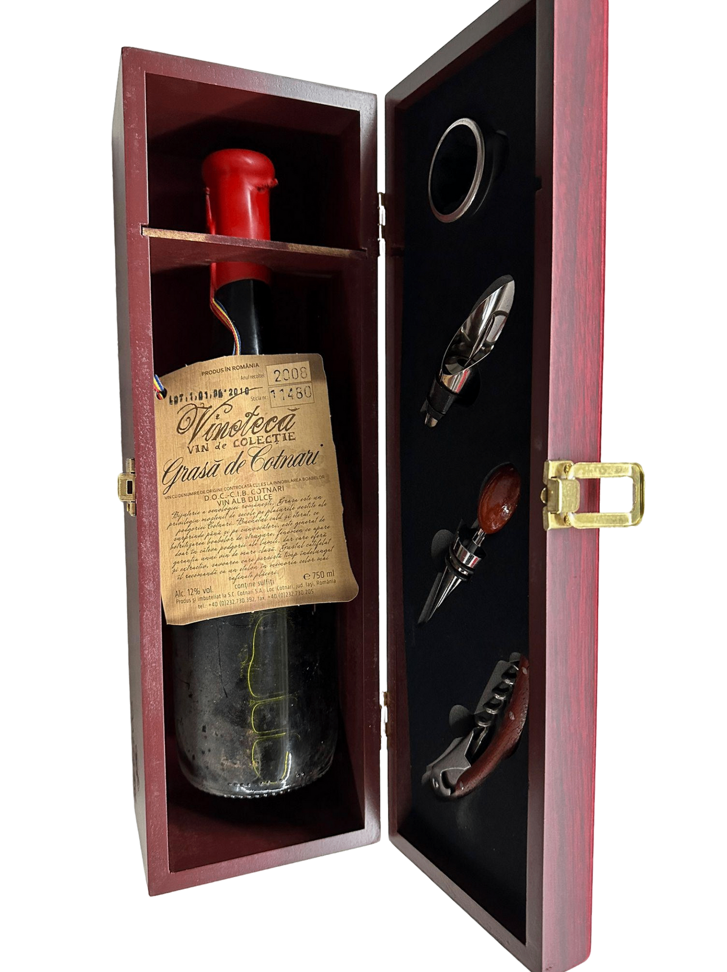 Cotnari Grasa de Cotnari 2008 Vintage Collection White Wine in a gift box