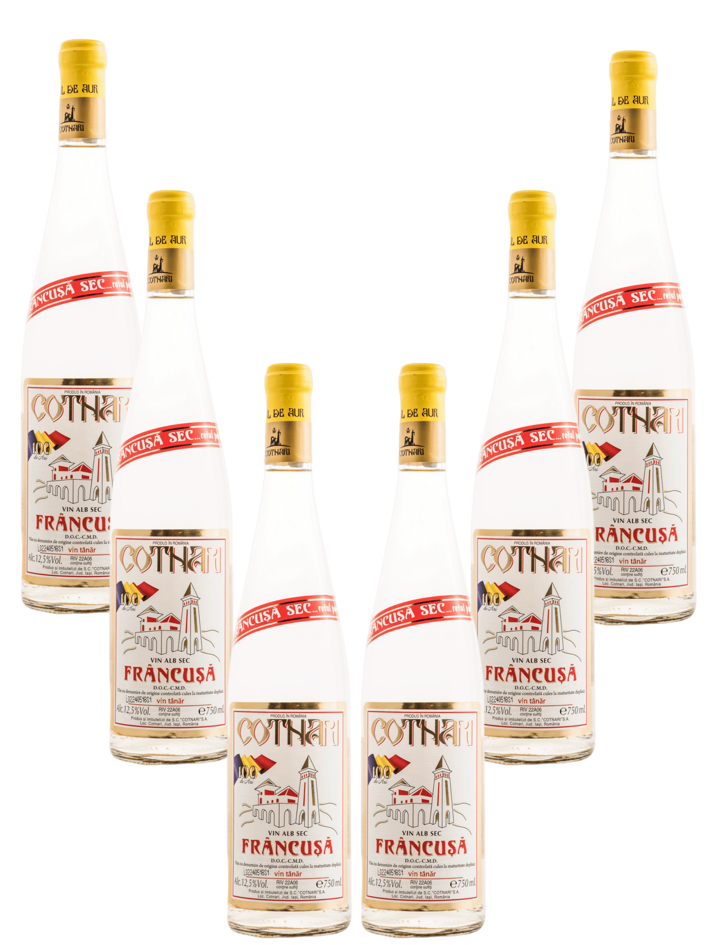 Cotnari Francusa White Wine 6x750ml