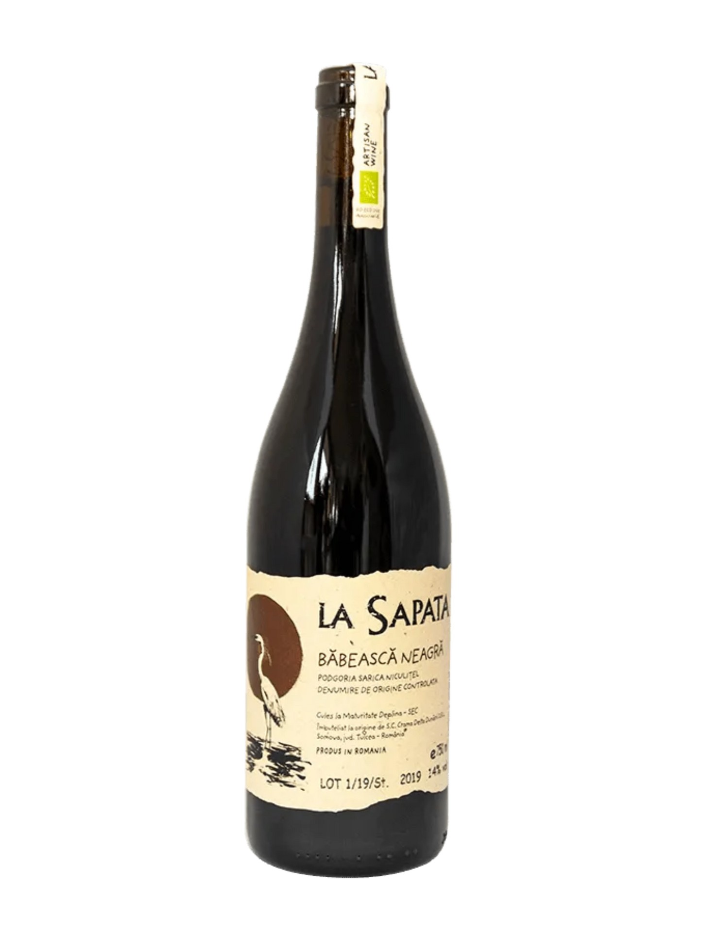 Crama Delta Dunarii La Sapata Babeasca Neagra Organic Red Wine