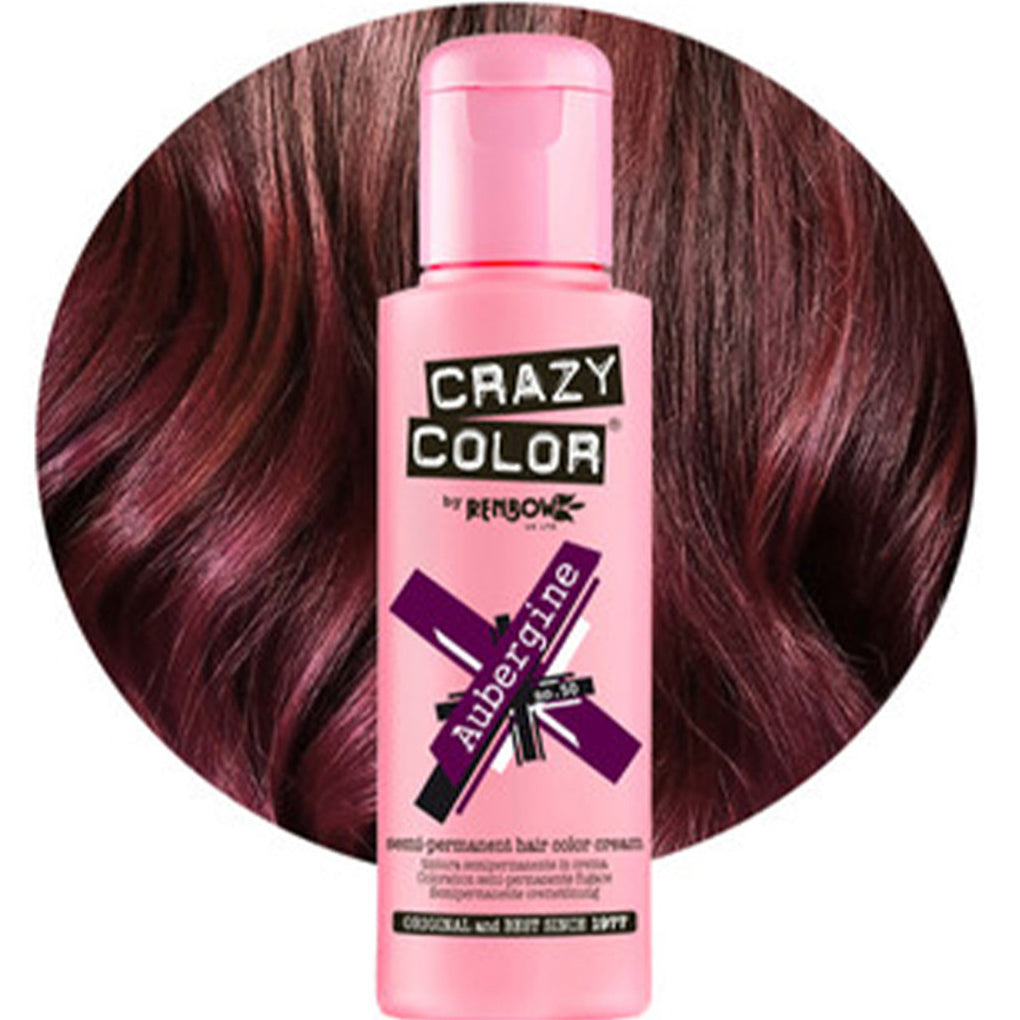 Crazy Color Semi Permanent Hair Color Cream – Vibrant, Expressive Colour for Bold Hair Enthusiasts 100ml