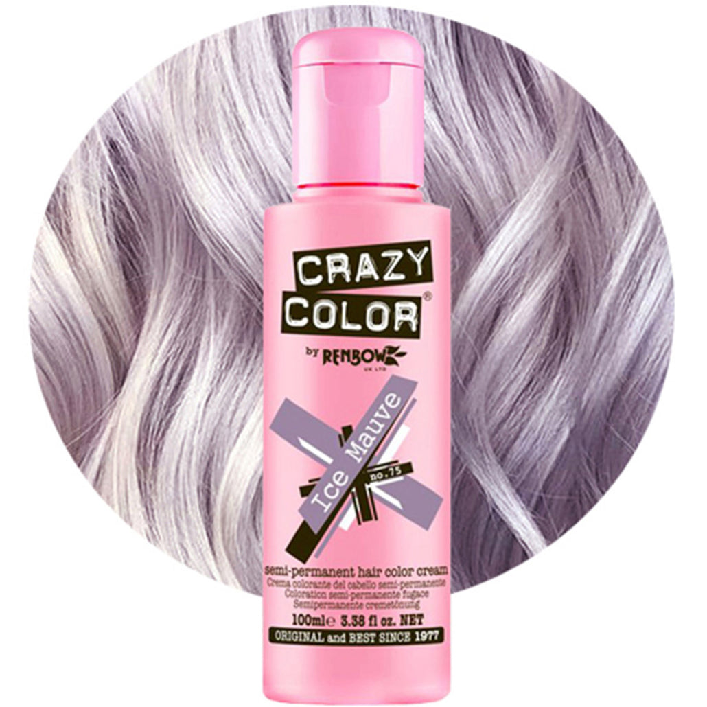 Crazy Color Semi Permanent Hair Color Cream – Vibrant, Expressive Colour for Bold Hair Enthusiasts 100ml