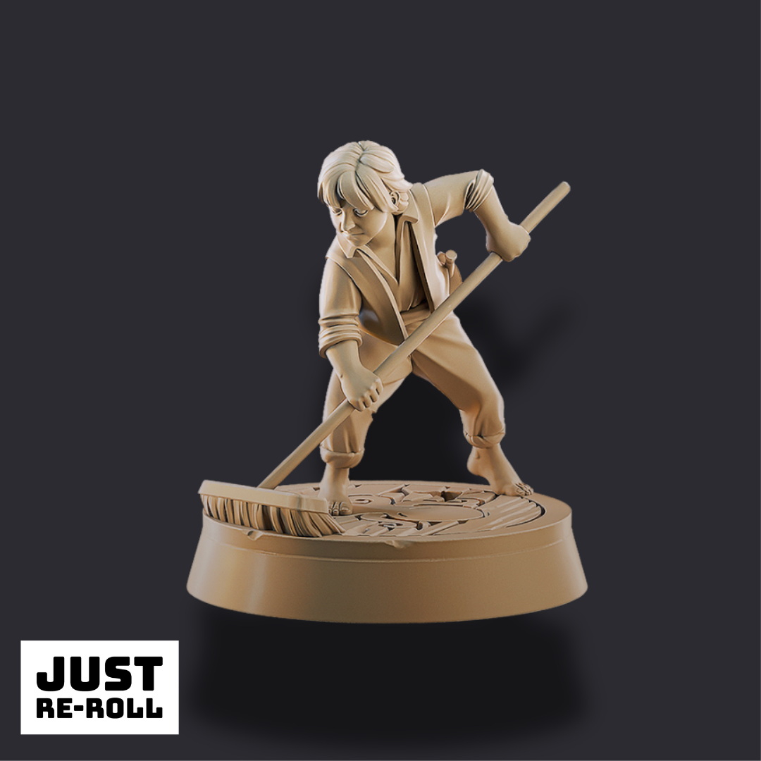 The Pirate Crew Members – 3D Printed Tabletop Miniatures