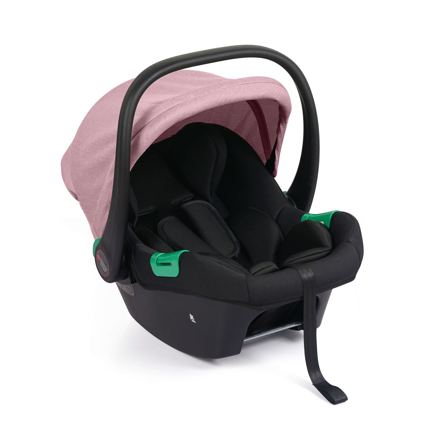 For Your Little One Cruise 3 In 1 Travel System With Car Seat And ISOFIX Base - Blush Rose (Free Cupholder And Seat Liner Included!)