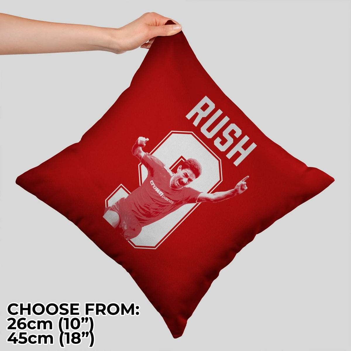 Liverpool Rush 9 - Cushion - Two Sizes