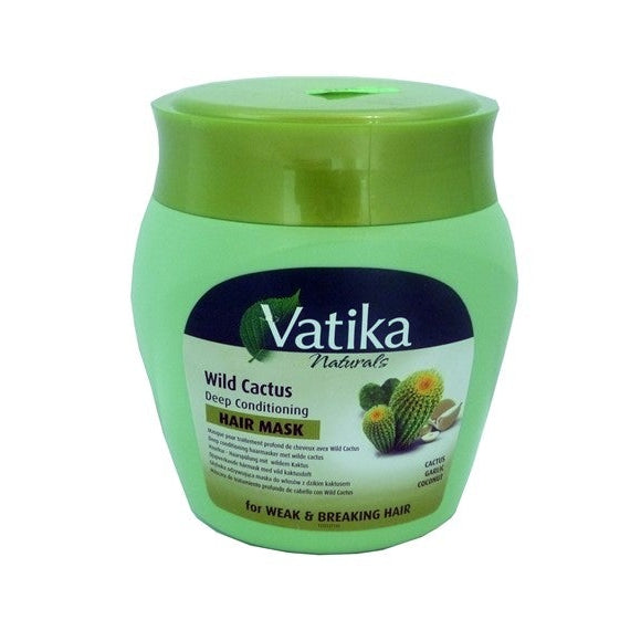 Vatika Wild Cactus Deep Conditioning Hair Mask for Intense Repair & Strength 500g/17.64 oz