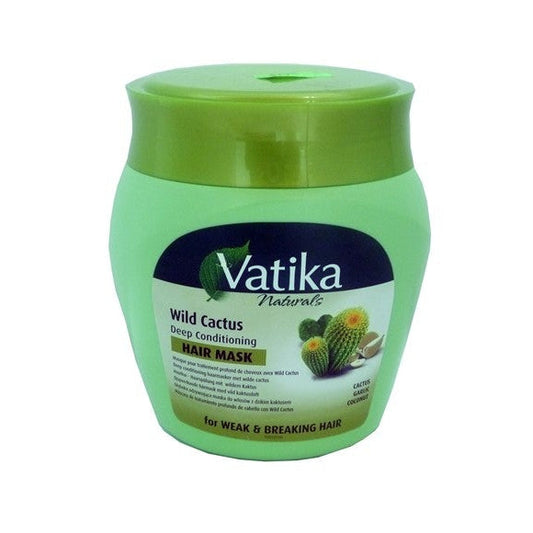 Vatika Wild Cactus Deep Conditioning Hair Mask for Intense Repair & Strength 500g/17.64 oz