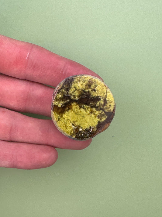 Green opal - Rough dragon egg