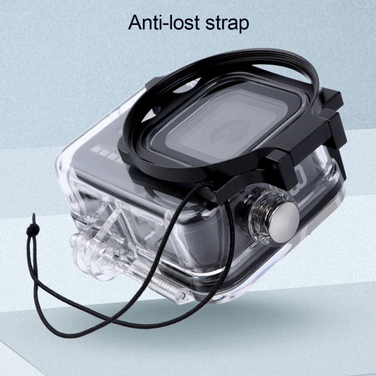 RUIGPRO for GoPro HERO8 Professional 58mm 16X Macro Lens Dive Housing Filter + Dive Housing Waterproof Case with Filter Adapter Ring & Lens Cap