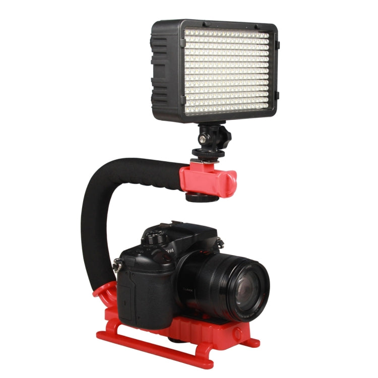 YELANGU S2-1 C-shaped  Video Handle DV Bracket Stabilizer for All SLR Cameras and Home DV Camera