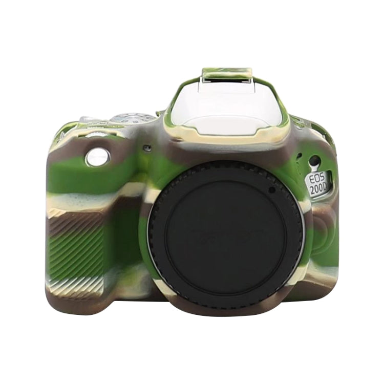 For Canon EOS 200D / EOS 200D Mark II Soft Silicone Protective Case, For Canon EOS 200D, For Canon EOS 200D / EOS 200D Mark II