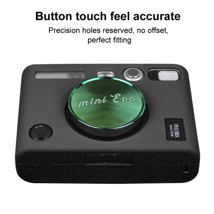 Soft Silicone Protective Case for FUJIFILM instax mini Evo (Black)