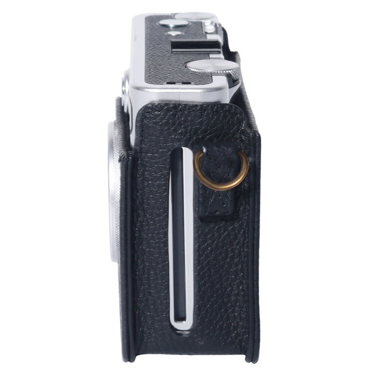 For FUJIFILM instax mini Evo Full Body Camera Genuine Leather Case Bag with Strap, For FUJIFILM instax mini Evo