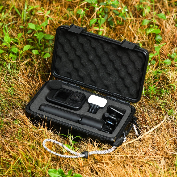 For GoPro HERO STARTRC Waterproof ABS Suitcase Shoulder Storage Box (Black)
