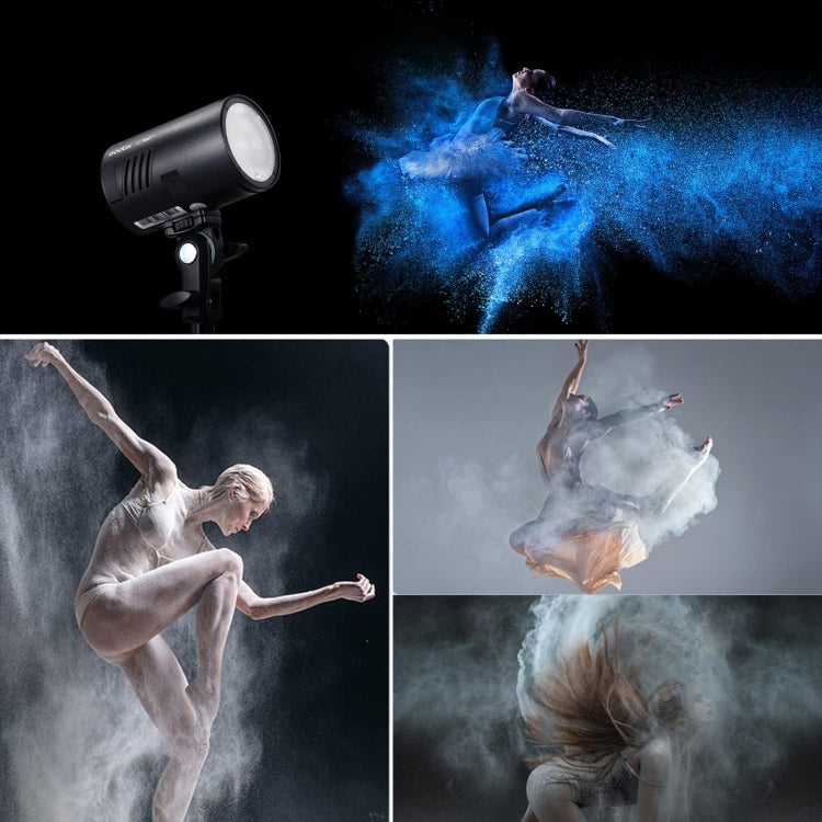 Godox AD100Pro 100Ws Pocket Flash Outdoor Speedlite Light ​Kits (Black)