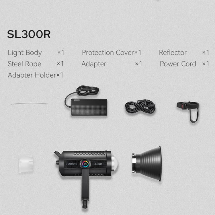 Godox SL300R RGB LED Video Light 310W CRI/TLCI 97+ COB Monolight Bowens Mount Studio Photo Light (AU Plug)