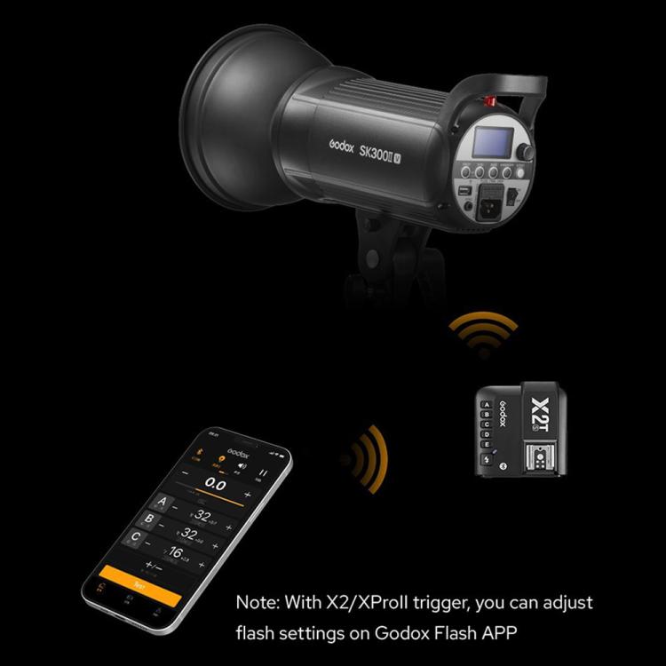 Godox SK400II-V Studio Flash Photo Light 400Ws Bowens Mount Monolight Light (EU Plug)
