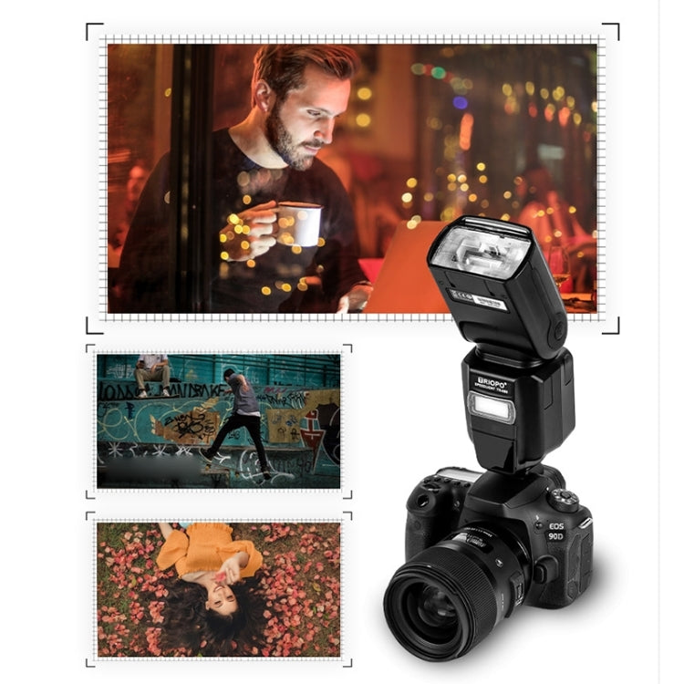 TRIOPO TR-982IIC Flash Light Speedlite for Canon (Black)