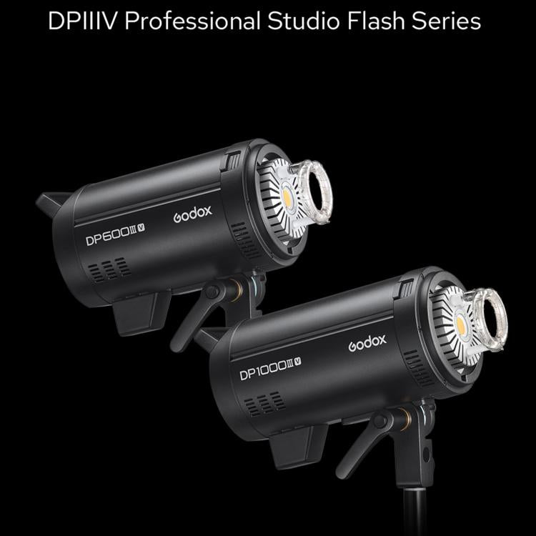 Godox DP1000III-V Studio Flash Photo Light 1000Ws 2.4G Wireless X System Bowens Mount Light (US Plug)