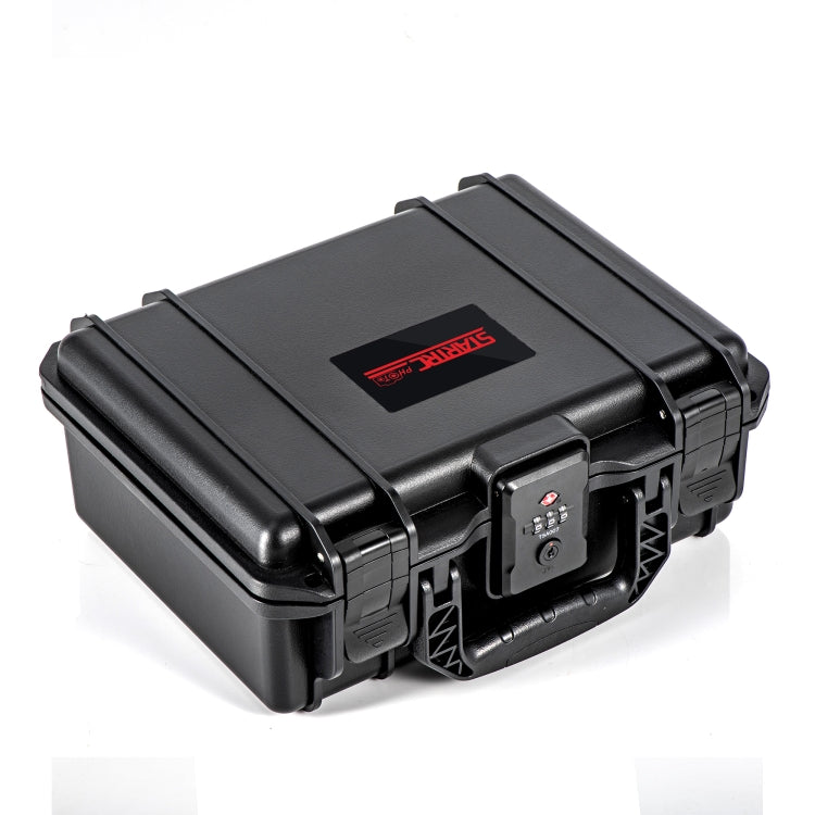 STARTRC DIY Combination Lock Waterproof Dual-layer Suitcase Storage Box (Black)
