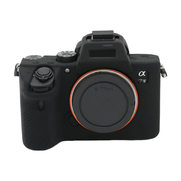 For Sony A7 III / ILCE-7M3 / A7R III Soft Silicone Protective Case, For Sony A7 III / ILCE-7M3 / A7R III