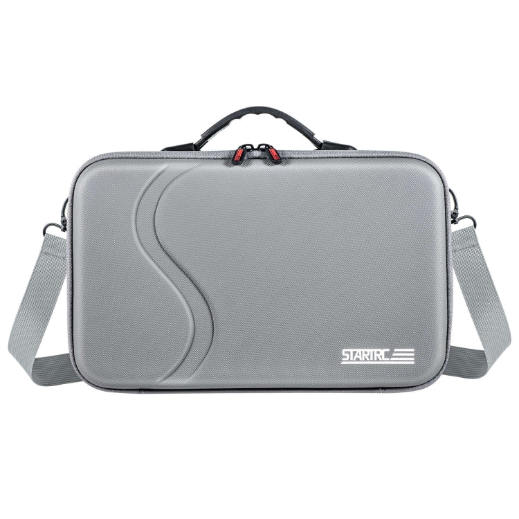 For Insta360 X4 STARTRC Camera and Accessories PU Storage Case Bag (Grey)