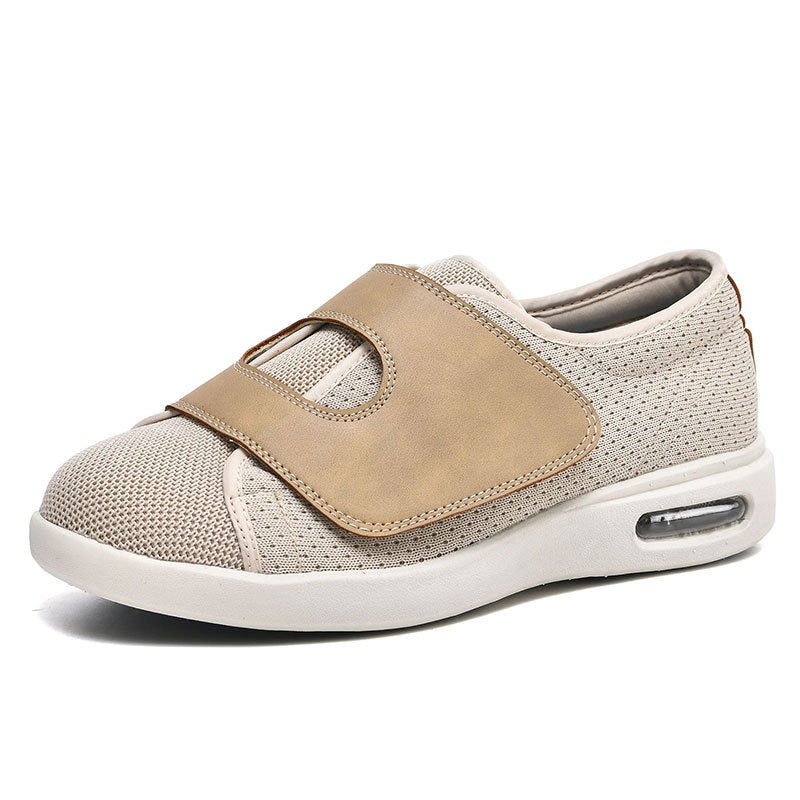 New Elderly Shoes Velcro Large Opening Elderly Shoes