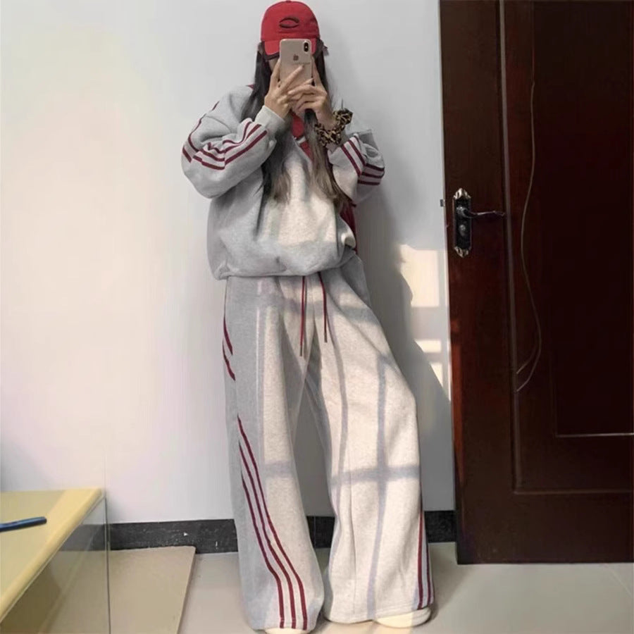 Women's Cotton Hoodie & Joggers Activewear Set