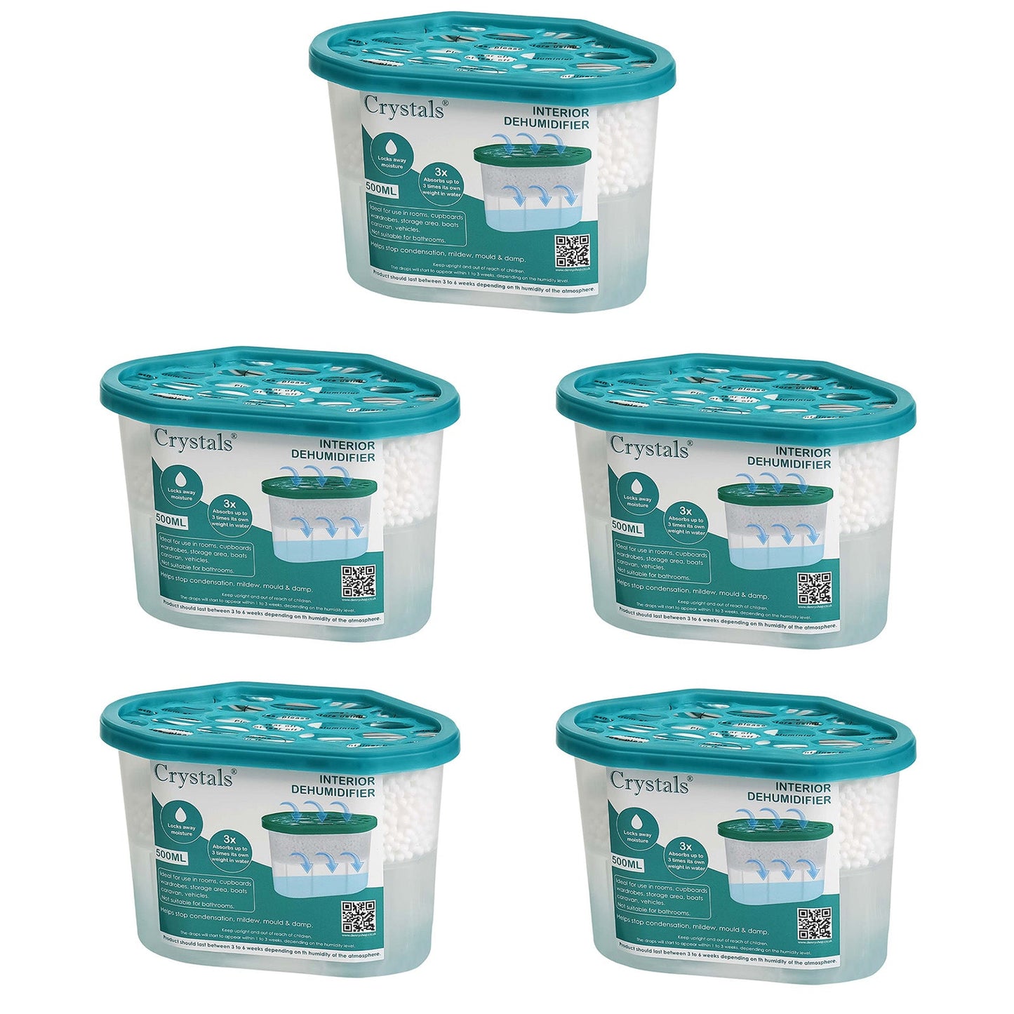 Interior Dehumidifier Disposable Moisture Absorber
